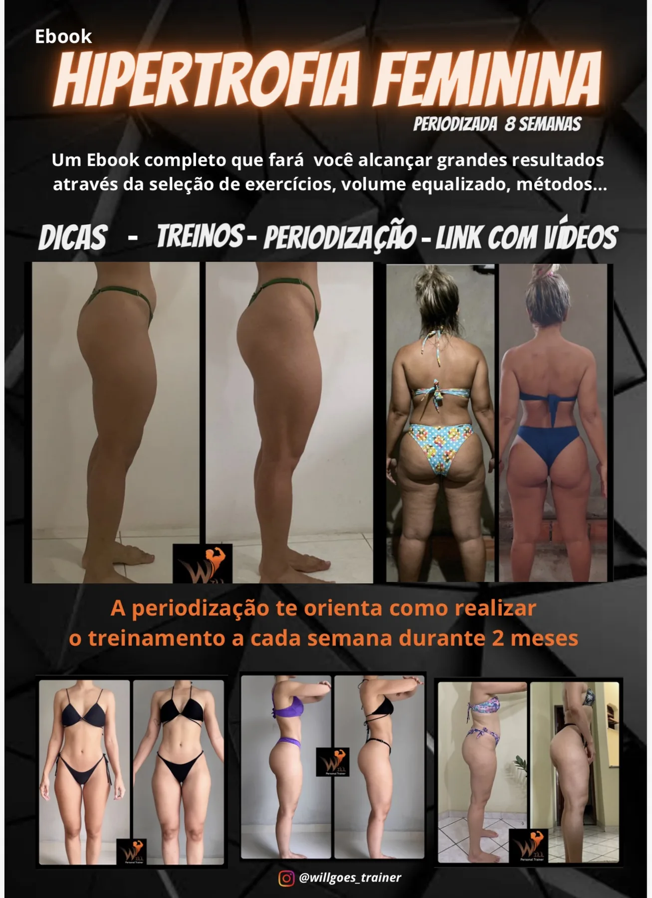 Capa do ebook Hipertrofia Feminina