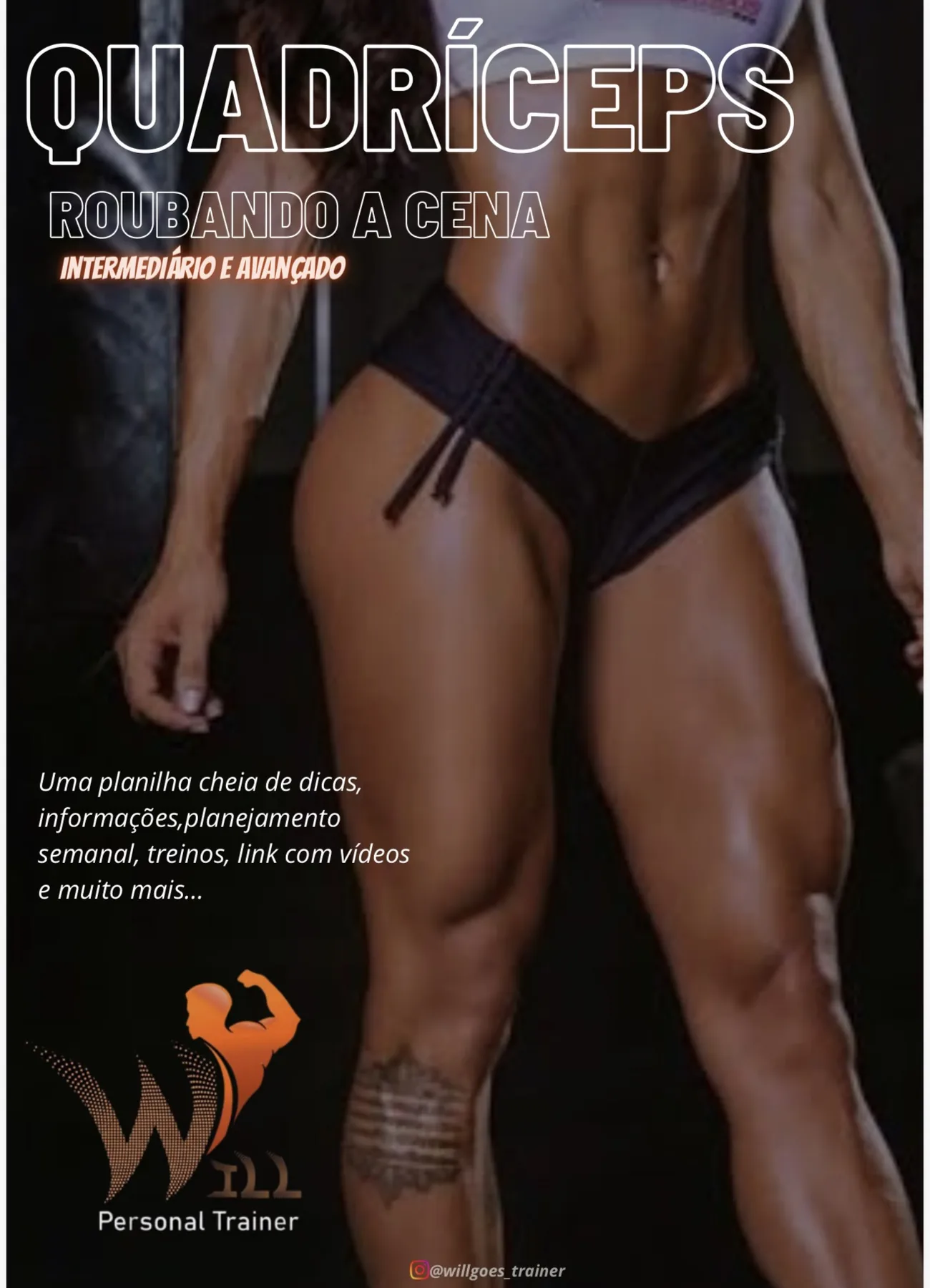 Capa do material Quadríceps Roubando a Cena