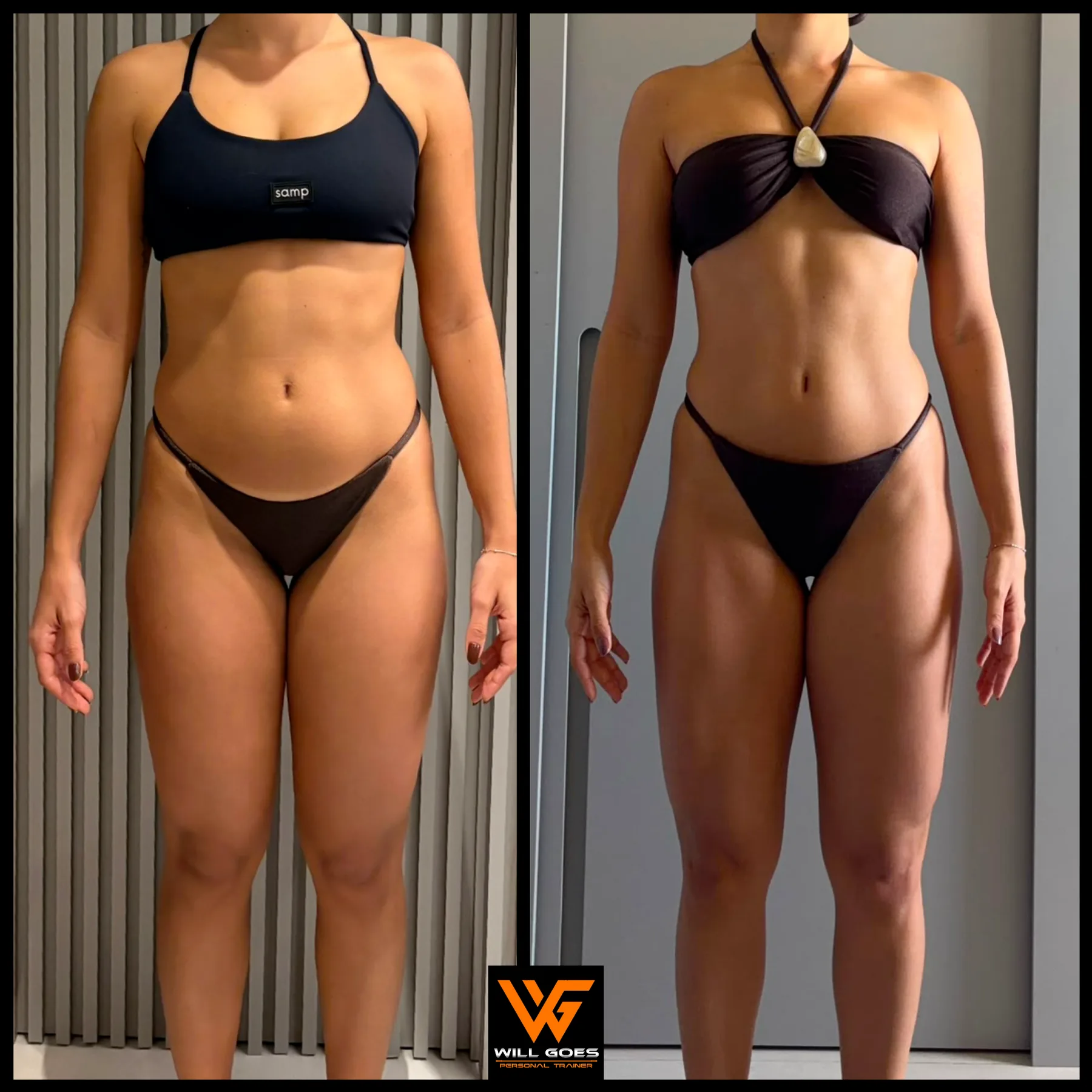 Antes e depois de cliente 1