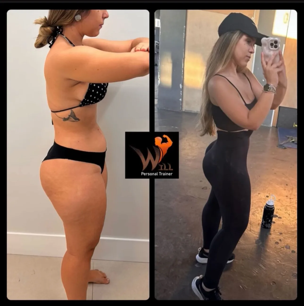 Antes e depois de cliente 7