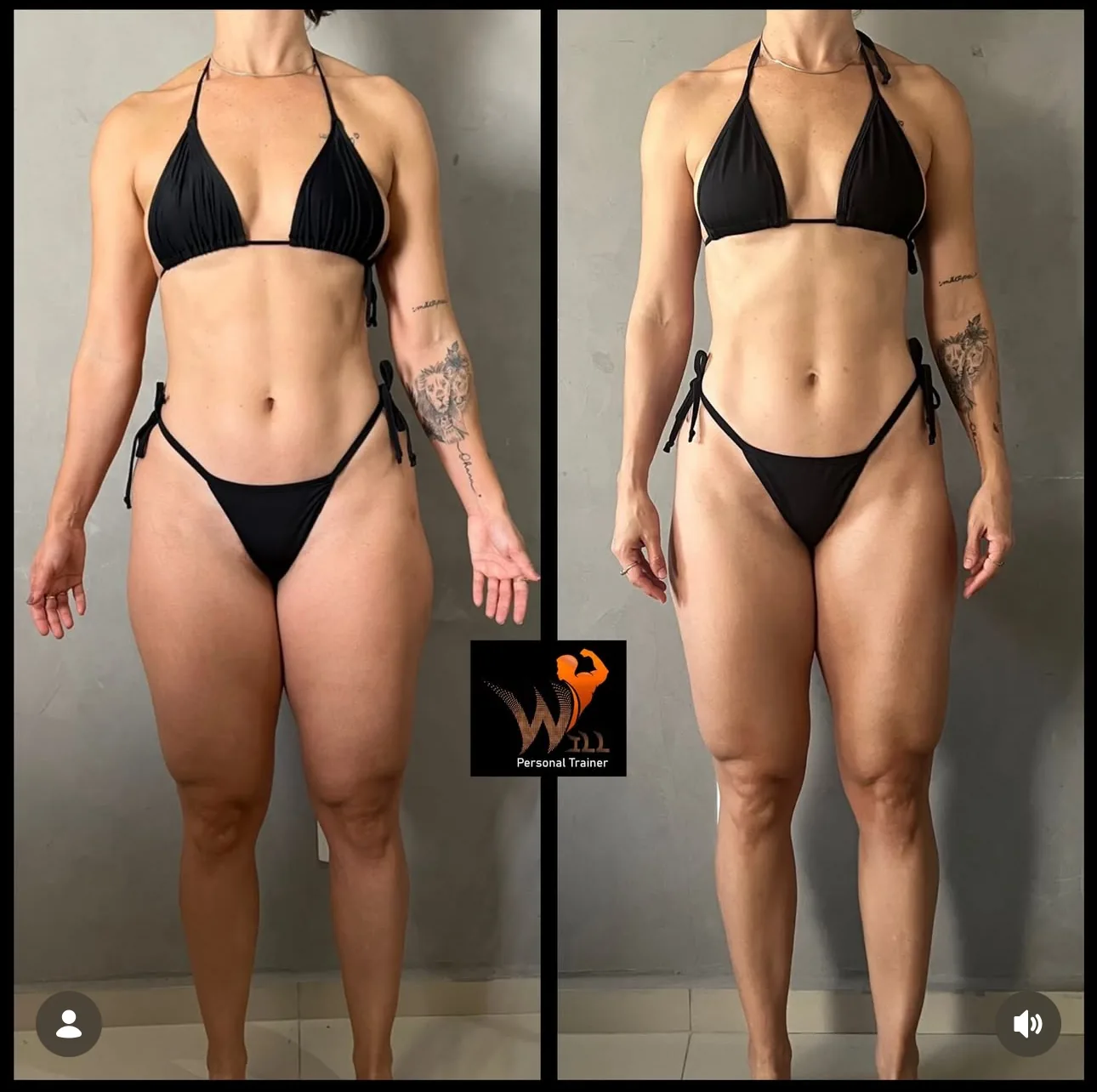 Antes e depois de cliente 11