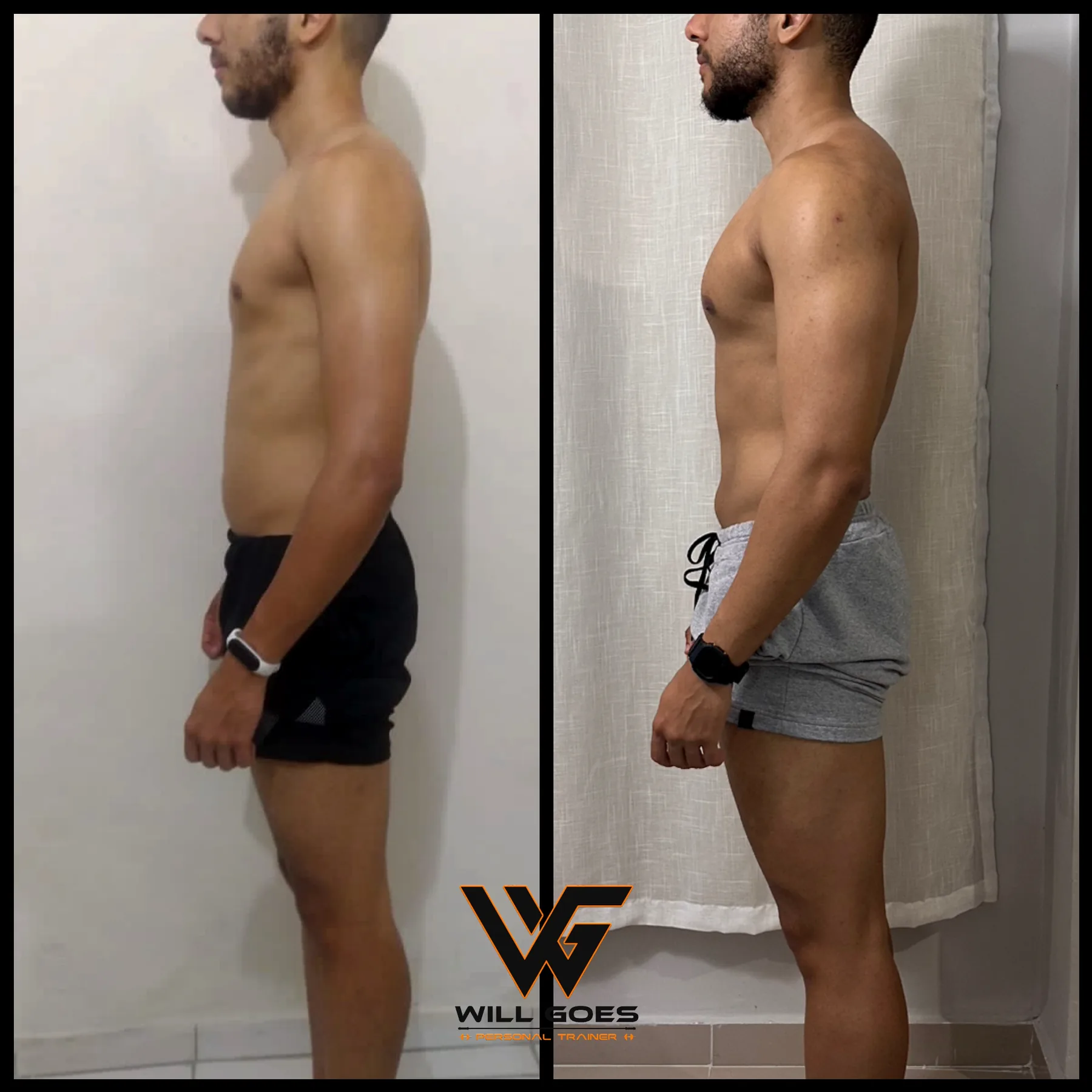 Antes e depois de cliente 13