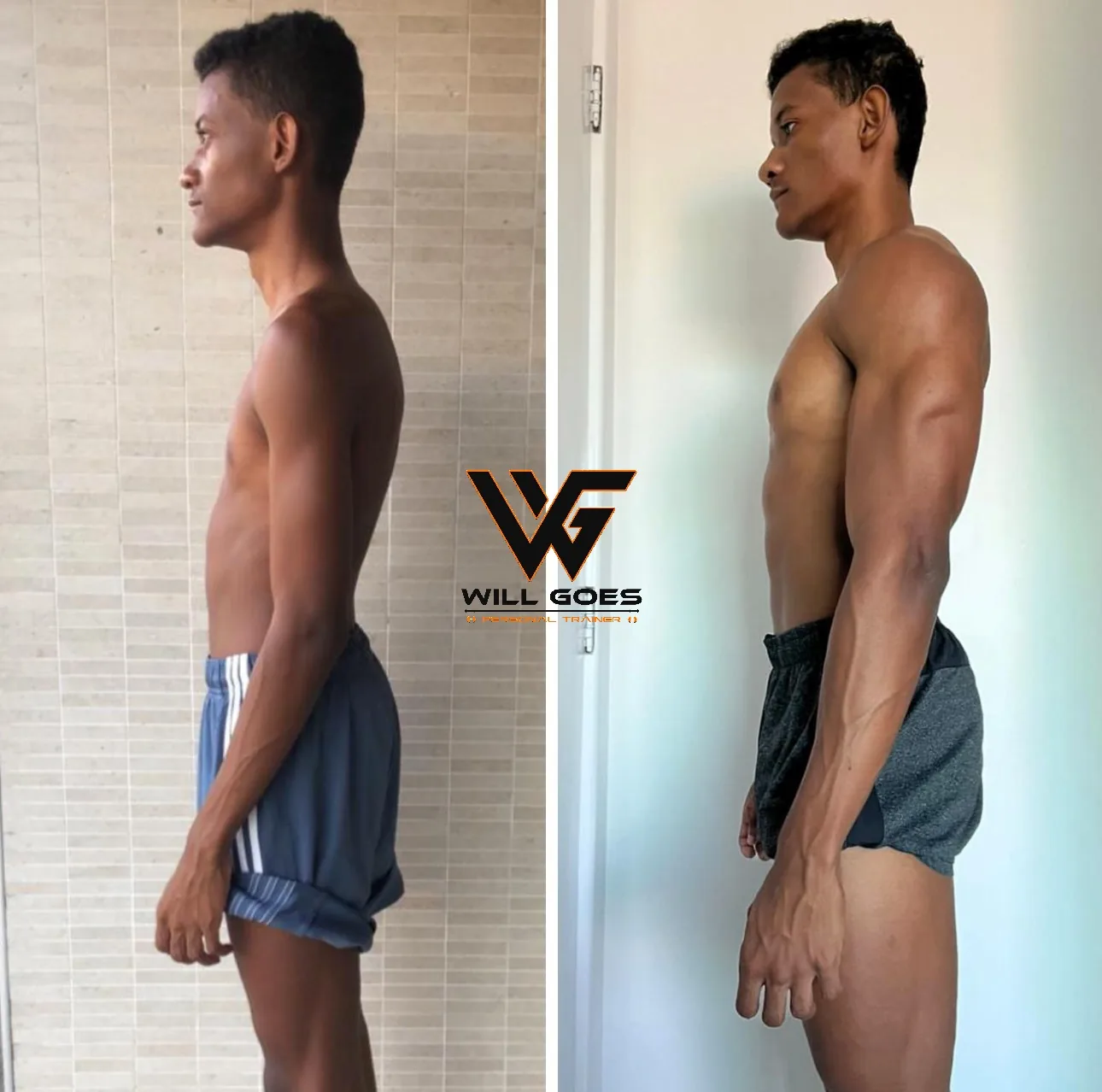 Antes e depois de cliente 14